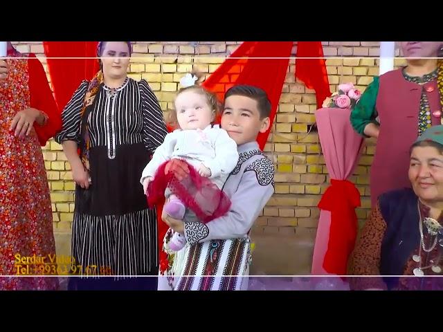 Serdar Video Jumamrat Kasymow "Nazlije leyla" _ Bagtyyar sunnet toy Lelin obasy _2024y