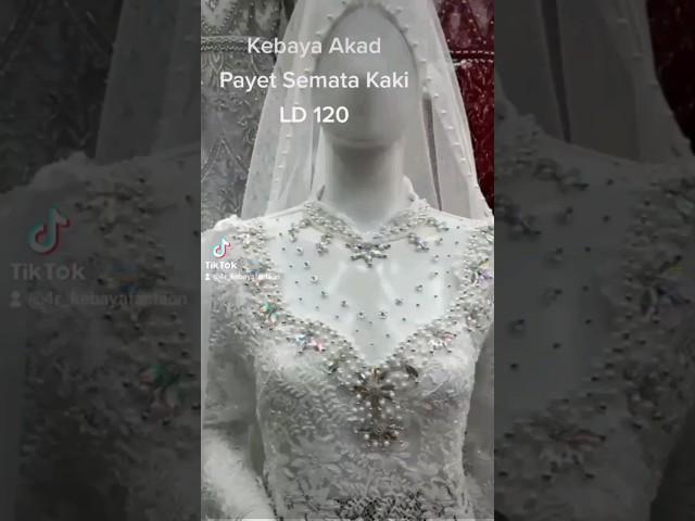 Kebaya Akad Jumbo LD 120 #kebayamodern #kebayapengantin #kebayapernikahan #kebayaputih