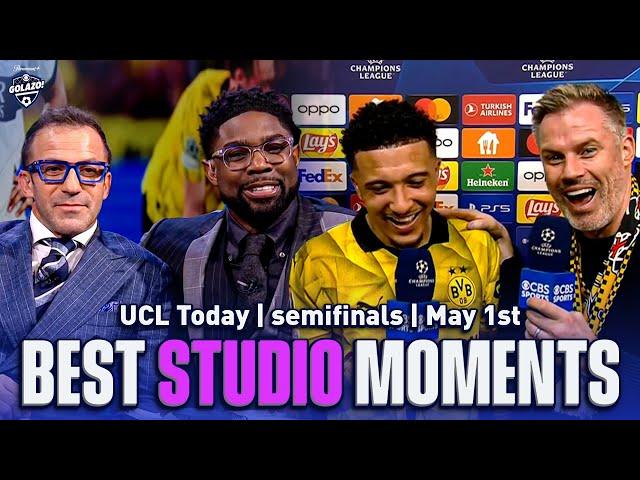 The BEST moments from a CHAOTIC UCL Today | Richards, Henry, Abdo, Sancho & Carragher | SFs 1st May