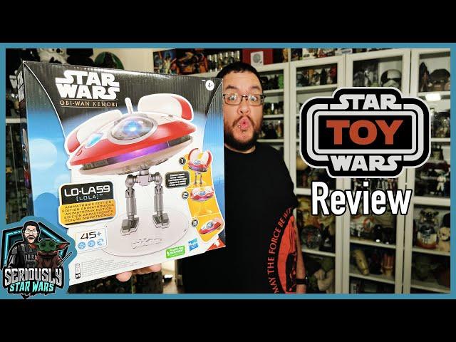 Animatronic LO LA59 LOLA Star Wars Toy Review