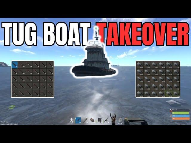 The RICHEST TUGBOAT | Rust Console Movie