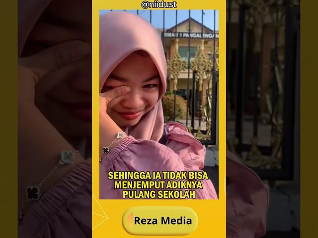 VIRAL ADIK-KAKAK INI SANGAT DEKAT BAHKAN SAAT BERTEMU SANG ADIK LANGSUNG MENANGIS