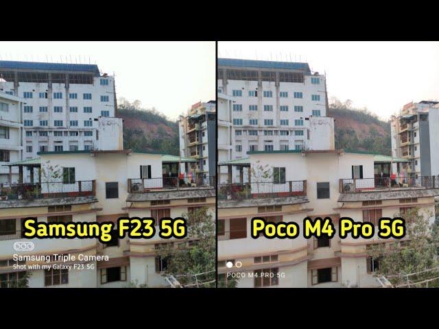 Samsung Galaxy F23 5G vs Poco M4 Pro 5G camera Test | Samsung f23 vs M4 pro camera | Tech 4 camera