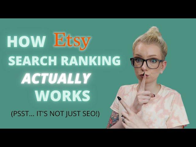 Etsy SEO & The Secret To Getting Your Products Ranked! | Type Nine Studio [CC]