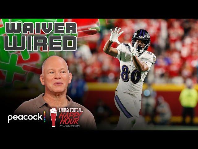 NFL Week 2 Waiver Wire: J.K. Dobbins, Isaiah Likely + more | Fantasy Football Happy Hour (FULL SHOW)