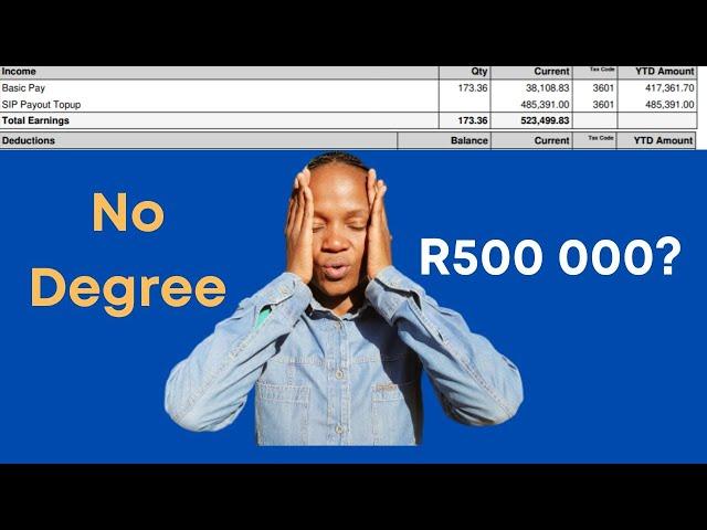 High Earning Jobs with NO DEGREE I Average Monthly Salaries in South Africa