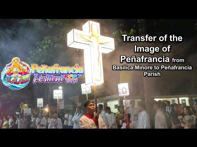 Peñafrancia Festival 2023 - Transfer from Basilica Minore to Peñafrancia Shrine