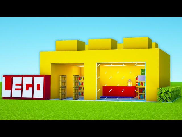 Minecraft Tutorial: How To Make A Lego Store