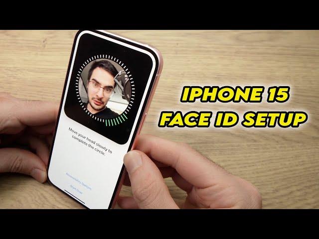 iPhone 15/ Pro / Plus: How to Setup Face ID