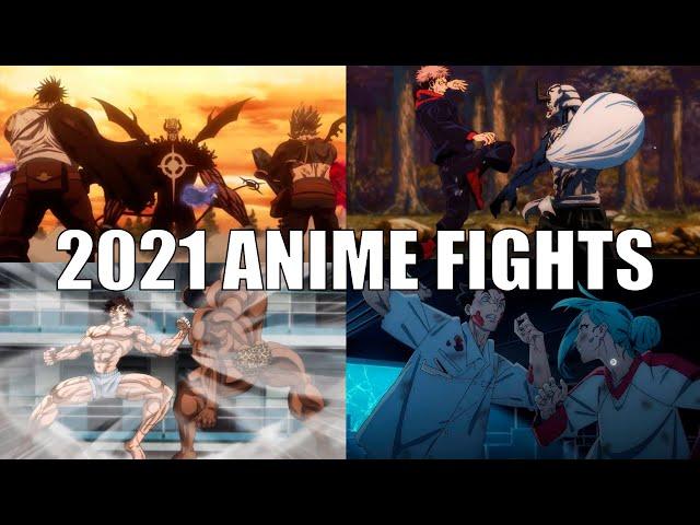 Top 10 Anime Fights of 2021