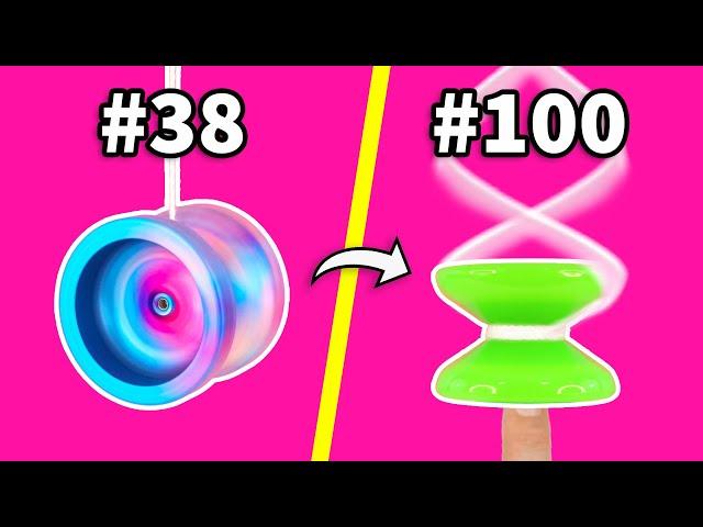 100 Satisfying Things to Do With YoYos