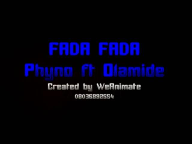 Gheto Gospel (fada fada) karaoke - Phyno ft Olamide