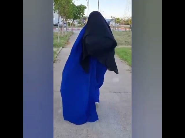 Latest abaaya ..flair full niqab