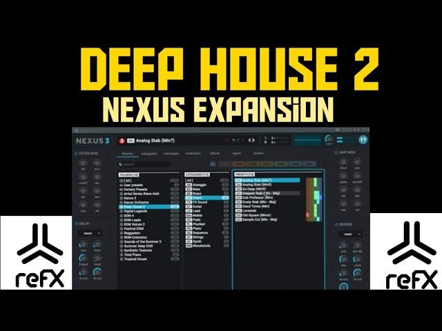 NEXUS Deep House 2 Expansion DEMO