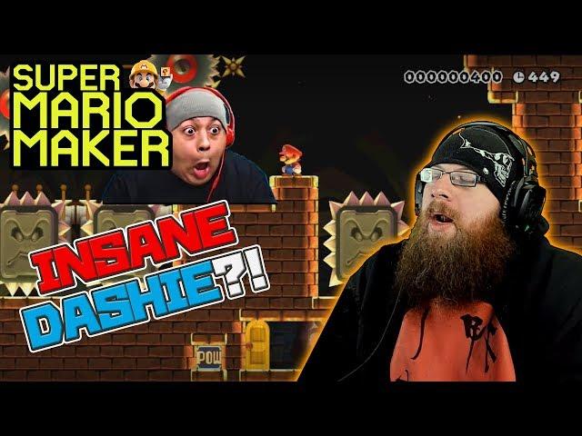 INSANE DASHIE?! - Super Mario Maker - OSHIKOROSU PLAYS DASHIE LEVELS!