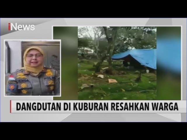 Viral Warga Depok Dangdutan di Kuburan, Satpol PP Turun Tangan - iNews Sore 13/03