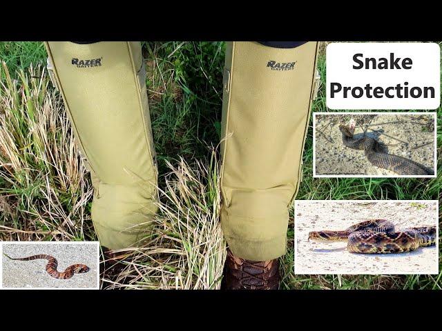 Razer Snake Gaiters - Protection From Snake Bites