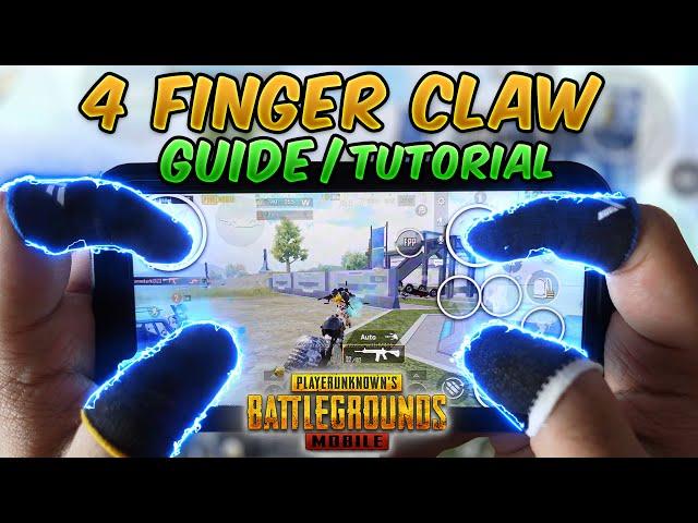 4 Finger Claw Guide/Tutorial (PUBG MOBILE & BGMI) Tips & Tricks to Master Claw Settings/Sensitivity