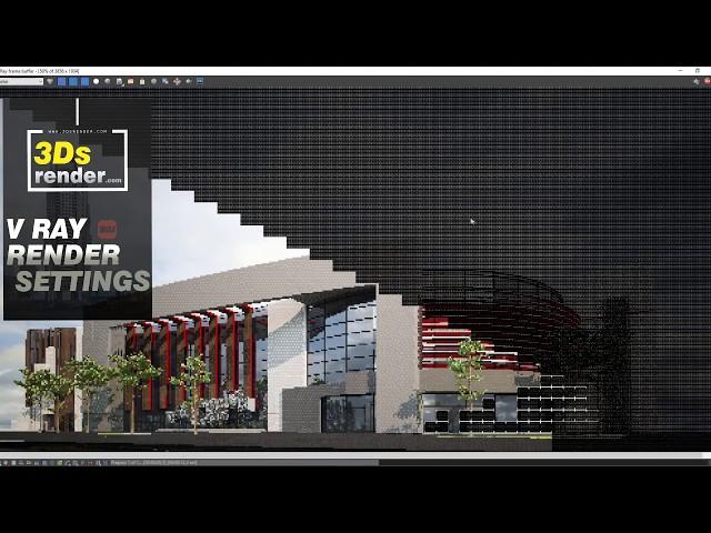 Exterior Render , Fast - Quick Vray Render