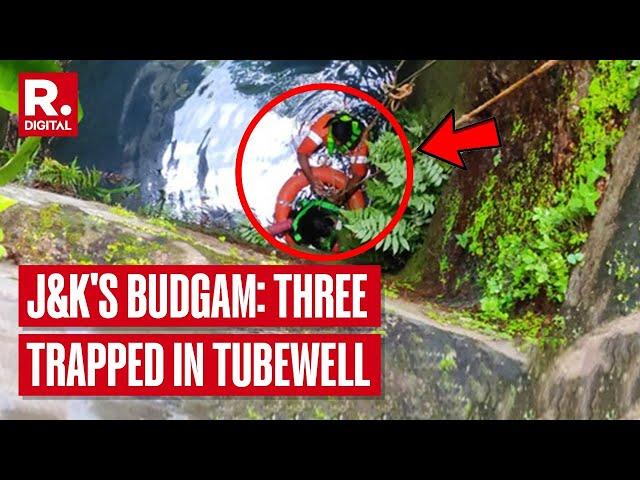 3 Individuals Trapped in Tubewell Accident in J&K's Budgam District Sparks Rescue Operation Concern