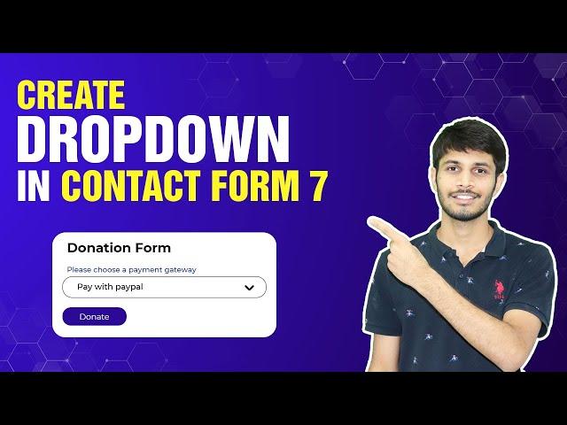 How To Add Dropdown Field In Contact Form 7 | WordPress Tutorial