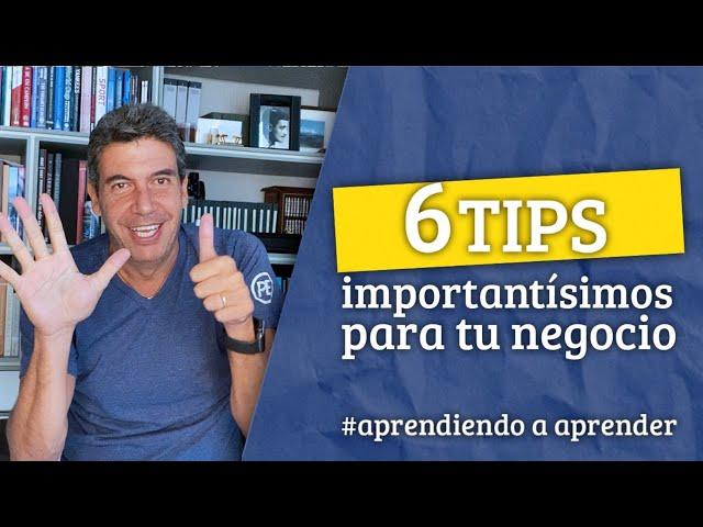 6 tips para un negocio exitoso