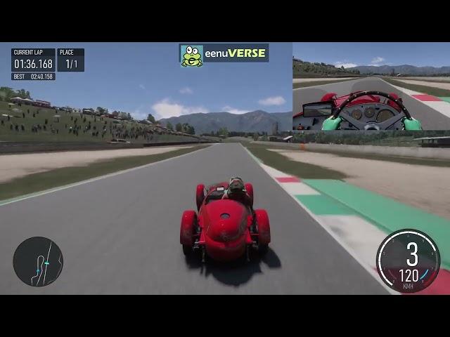 Mugello Hotlap | 1948 Ferrari 166 Inter Sport | Forza Motorsport Gameplay