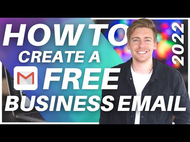 How To Create A FREE Business Email | Setup with Gmail