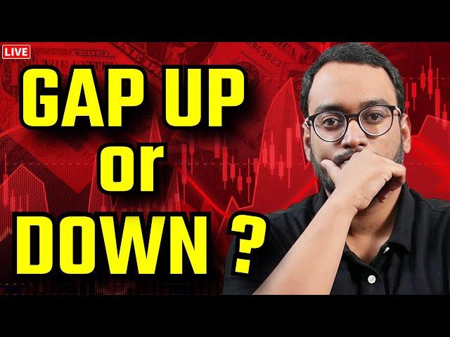 NIFTY GAP UP or DOWN ? | Nifty Prediction | Crypto Bitcoin Prediction | Investographer