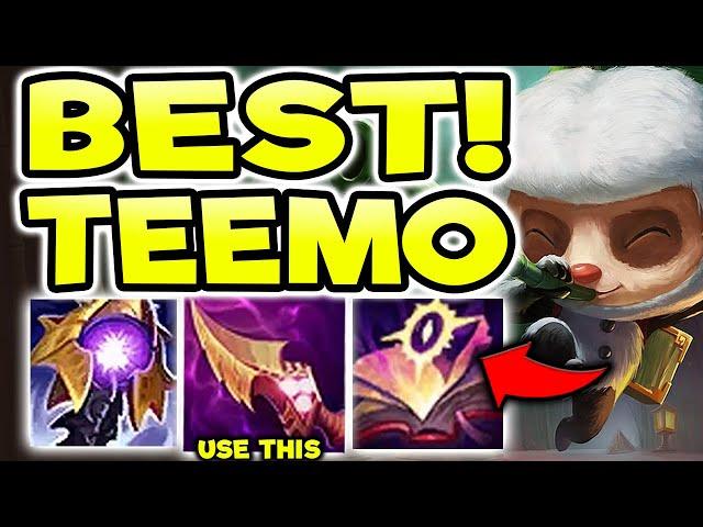TEEMO TOP ONE SHROOM = 1500 DAMAGE! (THIS IS AMAZING) - S12 TEEMO GAMEPLAY! (Season 12 Teemo Guide)