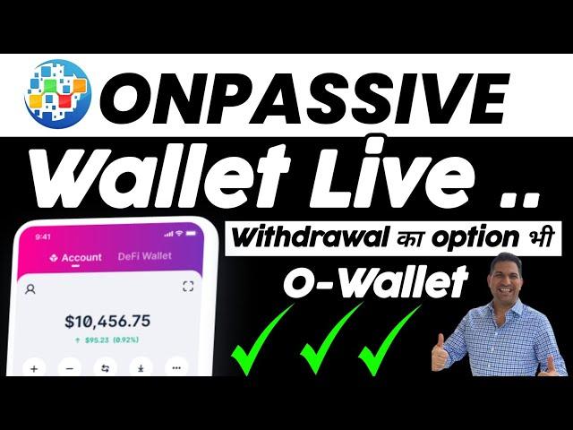 ONPASSIVE Today Latest Updates||ONPASSIVE founders को लेकर बड़ी अच्छी ख़बर मिला है|ONPASSIVE updates