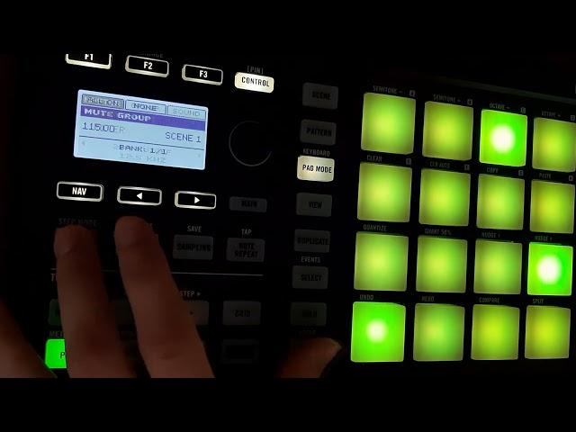 Брейкбит \ Breakbeat music on MIDI controller