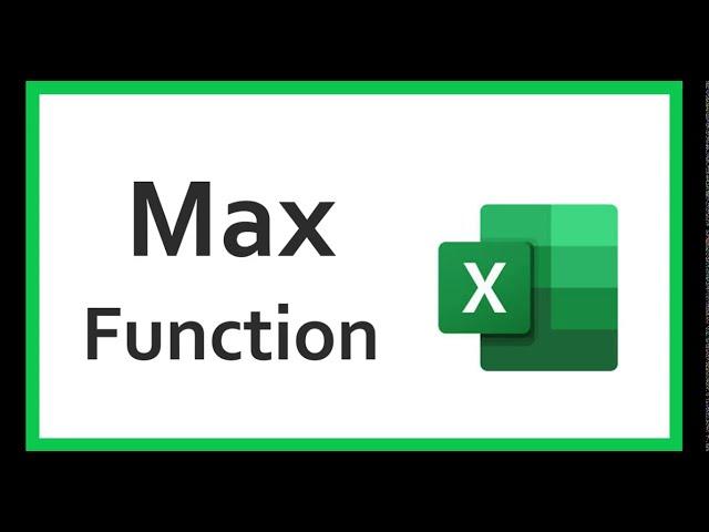 Max function in Excel | CSEC BIOLOGY TCP