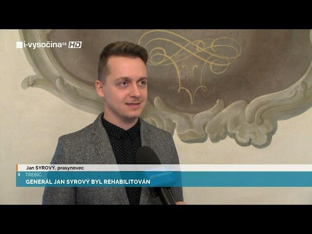 Generál Jan Syrový byl rehabilitován