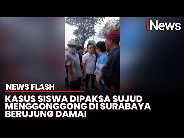 Viral Siswa SMA di Surabaya Dipaksa Sujud Minta Maaf Sambil Menggonggong