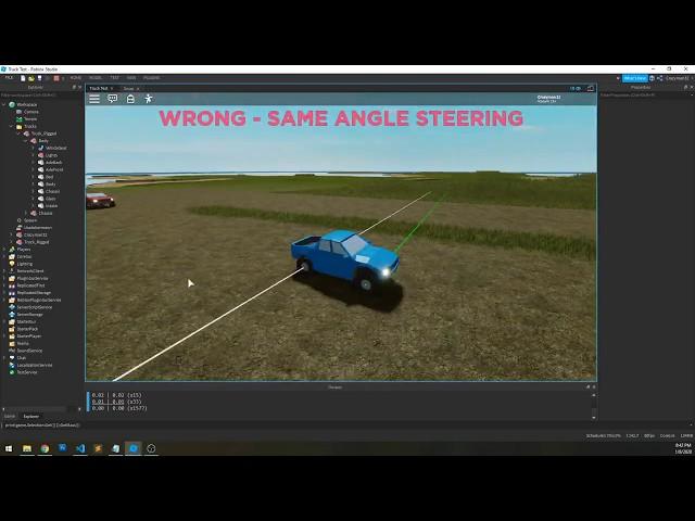 Roblox: Ackermann Steering