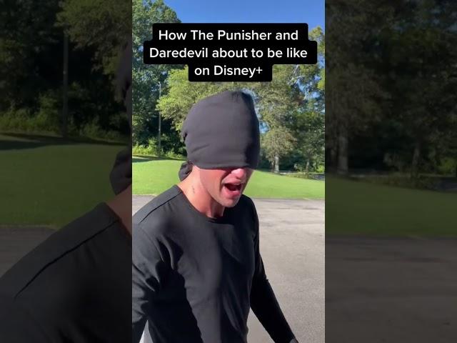 How The Punisher and Dardevil about to be like on Disney +