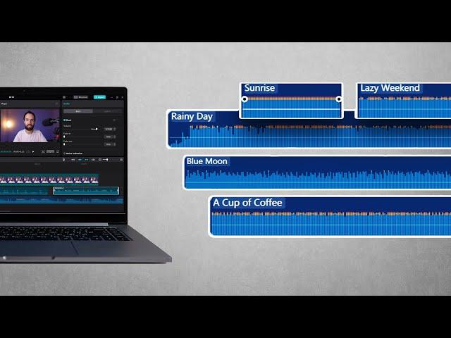 Работаем с Музыкой, Звуками, Озвучкой в CapCut на PC и Mac