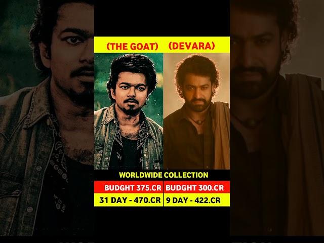 Devara Box office collection 9th Day | Devara vs The Goat 31th Day Collection comparison