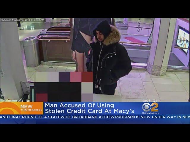 Man Accused Of Using Stolen Credit Card At Macy's