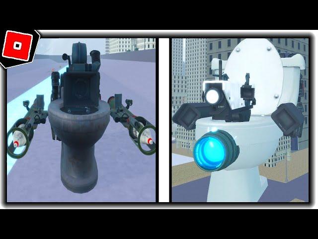 How to get ALL 3 NEW CAMERA TOILET SKINS in BATHTUB UNIVERSE: DEFINITIVE EDITION - Roblox