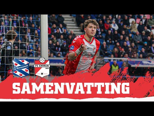 SC Heerenveen - FC Emmen | SAMENVATTING