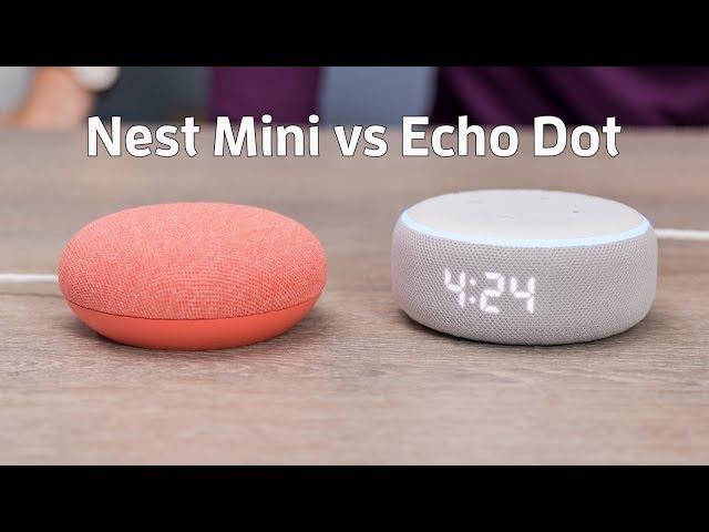 Google Nest Mini vs Amazon Echo Dot