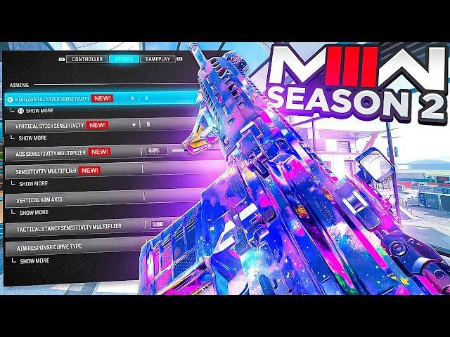 *NEW* BEST SETTINGS FOR MW3 After SEASON 2 UPDATE!  (Modern Warfare 3 Graphics, Controller, Console