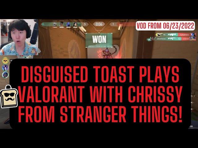 TOAST PLAYS VALORANT WITH TARIK, RAE, LILY, MICHAEL AND BLUEFILLE (CHRISSY FROM STRANGER THINGS)
