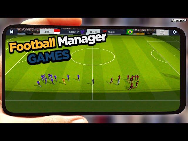 Top 5 Best Football Manager Games 2023 (Android & iOS) Football Manager Android