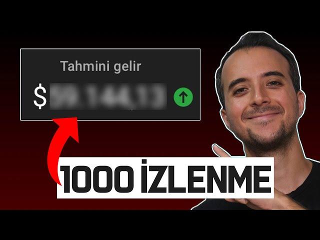 YouTube 2024'de Yurtdışından 1000 İzlenmeye Ne Kadar Para Ödüyor?