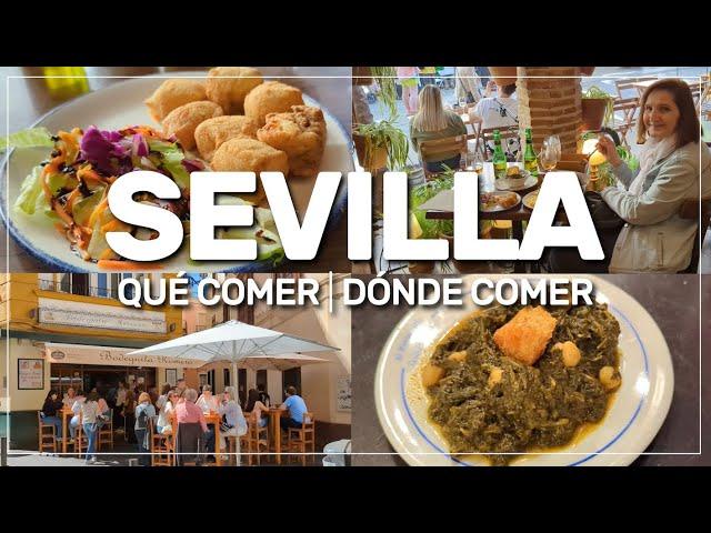 ️ qué y dónde comer en SEVILLA #212