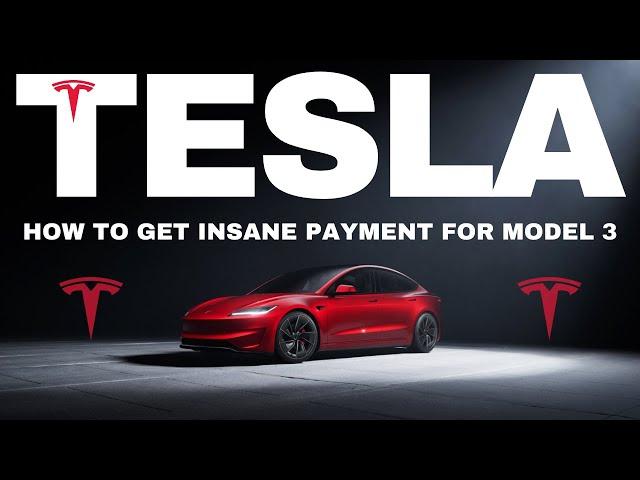 How To Get WILD Payment for Model 3 (they tell you not to do)