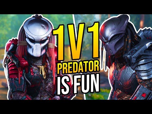 JUNGLE HUNTER PREDATOR vs PREDATOR 1V1! Predator Hunting Grounds CLASH is FUN?! "How to Be Predator"